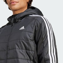 Adidas Sportswear IN7195 Essentials 3-Stripes Insulated Hooded Hybrid Jacket