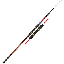 Albastar Enrico 420 cm 100-250G Atarlı Karbon Surf Olta Kamışı