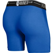 Yohannes Club erkek, Özel Anatomik Pamuklu Boxer,tekli, Saks Mavisi