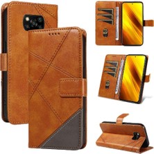 Colorful Shop Elmas Dikiş Yüksek Kaliteli Telefon ile Xiaomi Poco X3 Nfc Için Flip Case (Yurt Dışından)