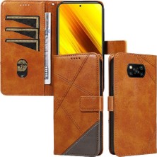 Colorful Shop Elmas Dikiş Yüksek Kaliteli Telefon ile Xiaomi Poco X3 Nfc Için Flip Case (Yurt Dışından)