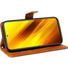 Colorful Shop Elmas Dikiş Yüksek Kaliteli Telefon ile Xiaomi Poco X3 Nfc Için Flip Case (Yurt Dışından)