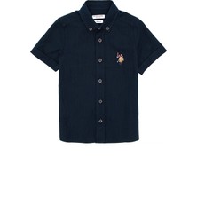U.S. Polo Assn. Erkek Çocuk Lacivert Gömlek Kısa Kollu 50284019-VR033