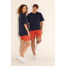 U.S. Polo Assn. Erkek Comfort Fit Bisiklet Yaka Lacivert Tişört 50287046-VR033