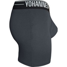 Yohannes Club Yohannesclub,erkek, Özel Anatomik Pamuklu Boxer,4'lü, Bordo, Yeşil, Gri, Füme