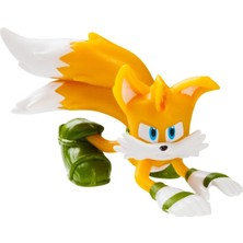 Toyfest Sonic Prime 3 Lü Figür Blister Set - Eggforcer + Tails + Renegade Hain Knucks 6.5 cm - SON2020