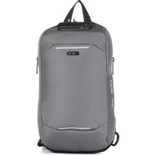 Ççs 31301 Tek Omuz Askılı Çapraz Göğüs Çantası Gri