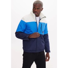 The Crow MADRİD Lacivert-İndigo-Off white DOLGULU MONT