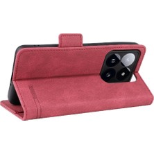 YH Market Xiaomi 14T Pro Manyetik Cüzdan Kart Tutucu Kapak Kickstand Için Flip Case (Yurt Dışından)