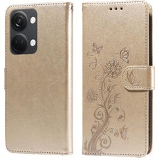 YH Market Oneplus Ace 2V Cardyuvaları Flip Çiçek Deri Için Flip Case (Yurt Dışından)