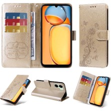 YH Market Xiaomi Redmi Için Flip Case Xiaomi 4g Cardyuvaları Flip Deri Çiçek (Yurt Dışından)