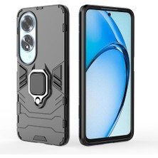 YH Market Oppo A60 Askeri Sınıf Koruma Metal Için Halka Araba Montaj Kickstand Durumda (Yurt Dışından)