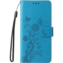 YH Market Samsung Galaxy A23 5g Için Flip Case Çiçek Flip Deri Cardyuvaları (Yurt Dışından)