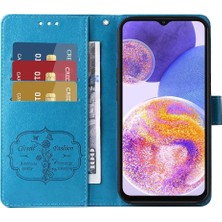 YH Market Samsung Galaxy A23 5g Için Flip Case Çiçek Flip Deri Cardyuvaları (Yurt Dışından)