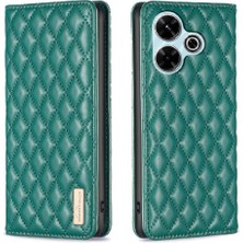 YH Market Xiaomi Poco M6 4g Tam Koruma Manyetik Kapatma Kartı Için Flip Case (Yurt Dışından)