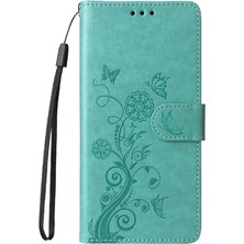 YH Market Samsung Galaxy M35 Çiçek Cardyuvaları Deri Flip Case Için Flip Case (Yurt Dışından)