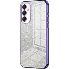 Cool-M Samsung Galaxy A16 Galvanik Degrade Glitter Tpu Telefon Kapağı (Yurt Dışından)