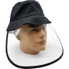 Siperli Yüz Korumalı Şapka Siperlik Koruyucu