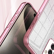 Seashell Digital Anti-Düşen Telefon Kılıfı Için Samsung Galaxy A16 Kılıf Galvanik Degrade Glitter Tpu Telefon Kapağı-Mavi (Yurt Dışından)