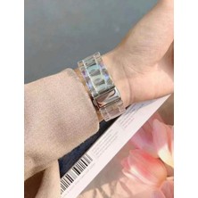 Bushco Store Apple Watch Hologramlı Kemik Kordon 38-40-41MM