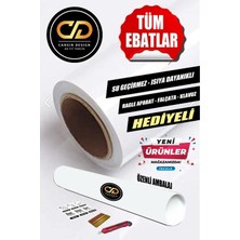 Tekno Trust Beyaz Yapışkanlı Parlak Lake Pvc Folyo