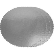 Depposite Pasta Altlığı Gümüş 20 cm 10'lu