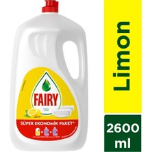 Fairy Sıvı Bulaşık Deterjanı 2600 ml               (4 ADET)