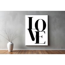 Kiraz Çiçeği Butik Aşk ( Love ) Temalı Kanvas Tablo 11