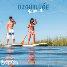 Karfe 11' 335 cm Sup Şişme Kürek Sörfü Stand Up Paddle Board Azure Swirl