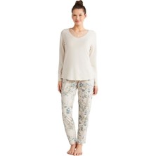 Catherines Kadın Pembe Pijama Takımı 2602