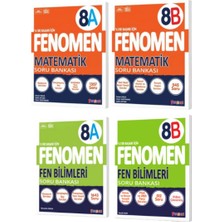 Fenomen 8.sınıf Matematik A-B ve Fen Bilimleri A-B Soru Bankası