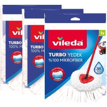 Vileda Turbo Yedek Paspas x 3 Adet