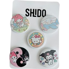 Shido Hello Kitty Rozet, Rozet,kuromi Rozet,cinnamoroll Karakterli Rozet