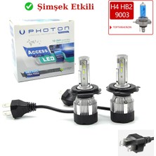 Rptech Nissan Micra 2006 H4 Far Ampulü Access Led Xenon Beyaz Renk