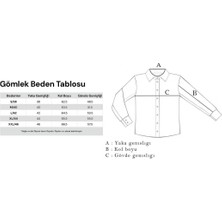 Kadir Büyükkaya Günlük ve Ofis Kullanımına Uygun Slim Fit Yaka Düğmeli Gömlek - KAW4624S