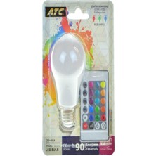 Atc LED Kumandalı Ampul 9W Rgb