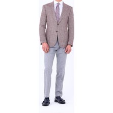 Kadir Büyükkaya Şık Erkek Slim Fit Ceket - KAV5045W