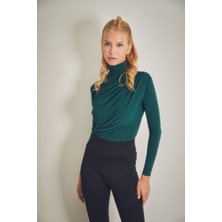 FullaModa Basic Yanı Büzgülü Bluz