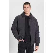 Wrangler Regular Fit Normal Kesim Kahverengi Sherpa Bomber Ceket
