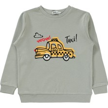 Civil Boys Erkek Çocuk Sweatshirt 2-5 Yaş Soft Gri