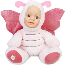 Halley Oyuncak Bebek Yüz Peluş Oyuncak 35 cm Pembe