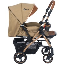 Be-Be Soft Plus Çift Yönlü Bebek Arabası Gri