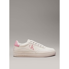 Calvin Klein Bej - Pembe Kadın Sneaker YW0YW015850GH