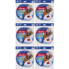 Mediterian Turbo & Easy Wring Yedek Paspas Çeşitli Paket, 6 Adet, Ekstra Temizlik Keyfi