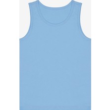 Penti Erkek Çocuk Blue Solid 3lü Çok Renkli Atlet