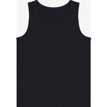Penti Erkek Çocuk Black Solid 3lü Çok Renkli Atlet