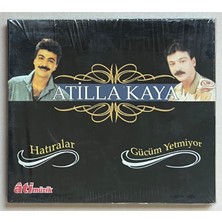 Ati Müzik Atilla Kaya Hatıralar Gücüm Yetmiyor CD (Jelatininde Sıfır Cd)