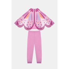 Penti Kız Çocuk Wonderful Wings Pembe Pijama Takımı