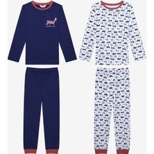 Penti Erkek Çocuk Adventure 2li Çok Renkli Pijama Takımı