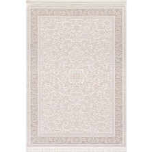 Artemis Halı Palace 05201e Krem Vizon Klasik Retro Ipek Halı